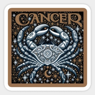 Cancer Zodiac Astrological Sign Sticker